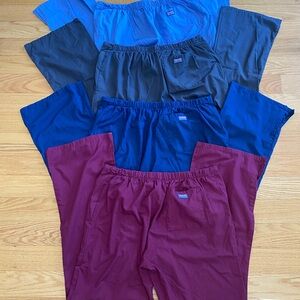 Bundle of 4 Cherokee Workwear uniform/scrub pants